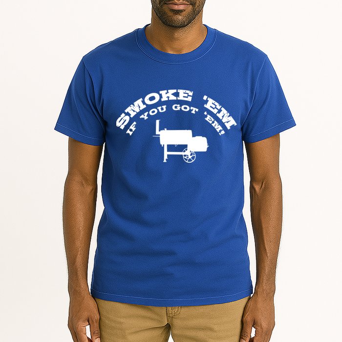 Funny Bbq Pit Offset Smoker Accessory Pitmaster Sweagift Tall T-Shirt