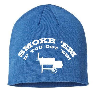 Funny Bbq Pit Offset Smoker Accessory Pitmaster Sweagift Sustainable Beanie