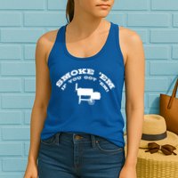 Funny Bbq Pit Offset Smoker Accessory Pitmaster Sweagift Womens Tank Top