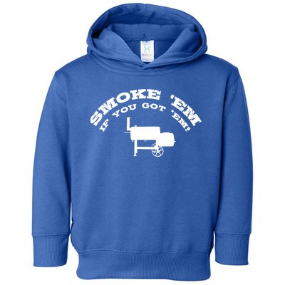Funny Bbq Pit Offset Smoker Accessory Pitmaster Sweagift Toddler Hoodie