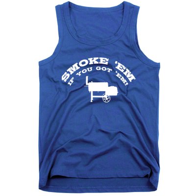 Funny Bbq Pit Offset Smoker Accessory Pitmaster Sweagift Tank Top