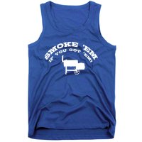 Funny Bbq Pit Offset Smoker Accessory Pitmaster Sweagift Tank Top