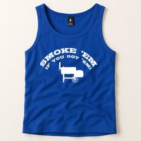 Funny Bbq Pit Offset Smoker Accessory Pitmaster Sweagift Tank Top