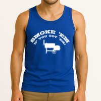 Funny Bbq Pit Offset Smoker Accessory Pitmaster Sweagift Tank Top