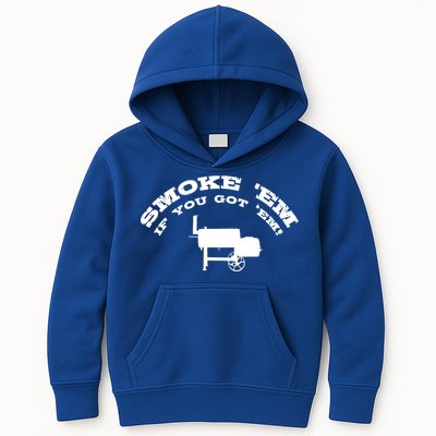Funny Bbq Pit Offset Smoker Accessory Pitmaster Sweagift Kids Hoodie