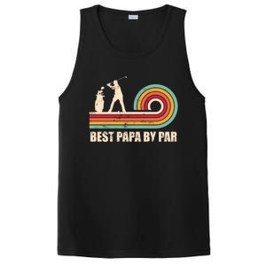 Funny Best Papa By Par FatherS Day Golf Gift PosiCharge Competitor Tank