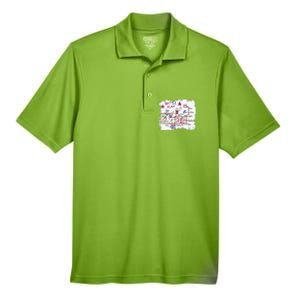 Funny Battle Plan Christmas Home Hand Dawn Alone Xmas Men's Origin Performance Pique Polo