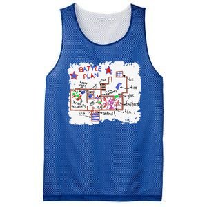 Funny Battle Plan Christmas Home Hand Dawn Alone Xmas Mesh Reversible Basketball Jersey Tank