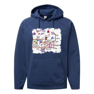 Funny Battle Plan Christmas Home Hand Dawn Alone Xmas Performance Fleece Hoodie