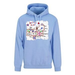 Funny Battle Plan Christmas Home Hand Dawn Alone Xmas Unisex Surf Hoodie