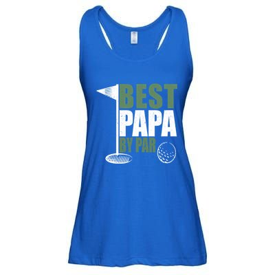 Funny Best Papa By Par FatherS Day Golf Dad Grandpa Gift Cute Gift Ladies Essential Flowy Tank