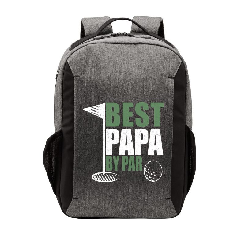 Funny Best Papa By Par FatherS Day Golf Dad Grandpa Gift Cute Gift Vector Backpack