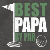 Funny Best Papa By Par FatherS Day Golf Dad Grandpa Gift Cute Gift Vector Backpack