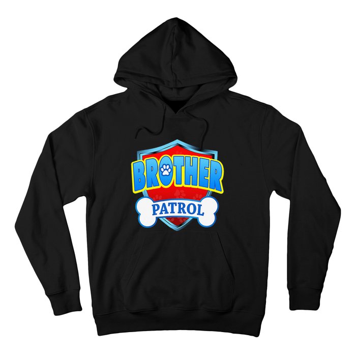 Funny Brother Patrol Dog Mom Dad Hoodie