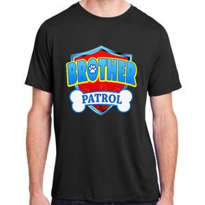 Funny Brother Patrol Dog Mom Dad Adult ChromaSoft Performance T-Shirt