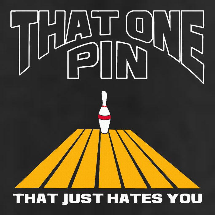 Funny Bowling Pin That Hates You Bowler's Nightmare Adult Drive Performance Visor