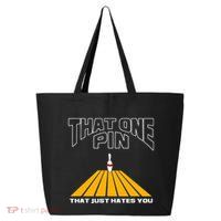 Funny Bowling Pin That Hates You Bowler's Nightmare 25L Jumbo Tote