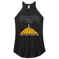 Funny Bowling Pin That Hates You Bowler's Nightmare Women's Perfect Tri Rocker Tank