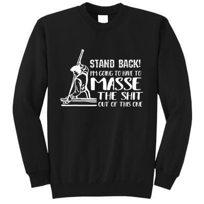 Funny Billiards Pool Masse Pool Player Cue Stick Gifts For Dad Sweatshirt