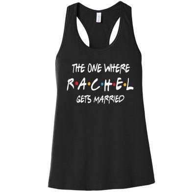 Friends Bachelorette Party Im The Bride Women's Racerback Tank