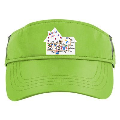 Funny Battle Plan Christmas Home Hand Dawn Alone Xmas Gift Adult Drive Performance Visor