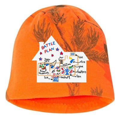 Funny Battle Plan Christmas Home Hand Dawn Alone Xmas Gift Kati - Camo Knit Beanie