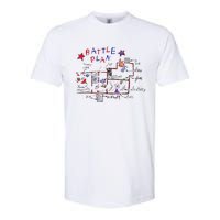 Funny Battle Plan Christmas Home Hand Dawn Alone Xmas Softstyle CVC T-Shirt