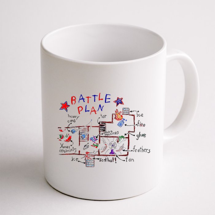 Funny Battle Plan Christmas Home Hand Dawn Alone Xmas Coffee Mug