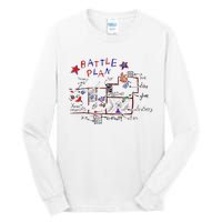 Funny Battle Plan Christmas Home Hand Dawn Alone Xmas Tall Long Sleeve T-Shirt