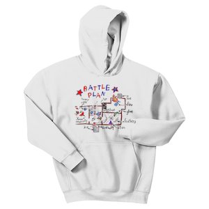 Funny Battle Plan Christmas Home Hand Dawn Alone Xmas Kids Hoodie