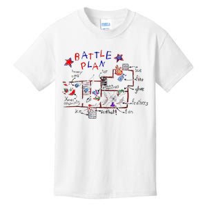 Funny Battle Plan Christmas Home Hand Dawn Alone Xmas Kids T-Shirt