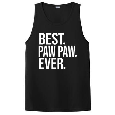 Funny Best Paw Paw Ever Trending Fathers Day Birthday Christmas Grandpa Gift Bir PosiCharge Competitor Tank