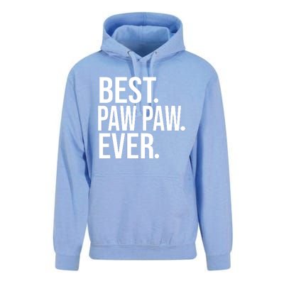 Funny Best Paw Paw Ever Trending Fathers Day Birthday Christmas Grandpa Gift Bir Unisex Surf Hoodie