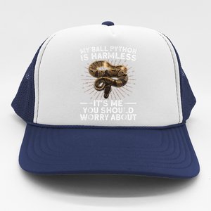 Funny Ball Python For Men Women Snake Lover Reptile Animal Trucker Hat