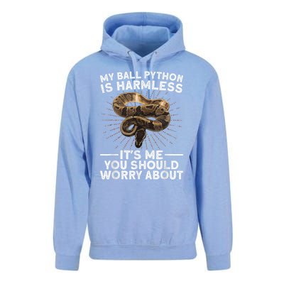 Funny Ball Python For Men Women Snake Lover Reptile Animal Unisex Surf Hoodie