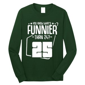 Funny Birthday Party Quotes Long Sleeve Shirt