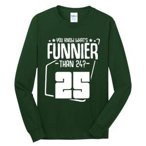 Funny Birthday Party Quotes Tall Long Sleeve T-Shirt