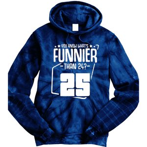 Funny Birthday Party Quotes Tie Dye Hoodie