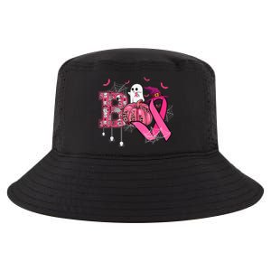 Funny Boo Pumpkin Witch Pink Ribbon Breast Cancer Halloween Cool Comfort Performance Bucket Hat