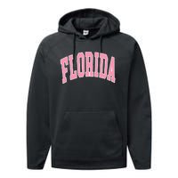 Florida Beach Preppy Performance Fleece Hoodie