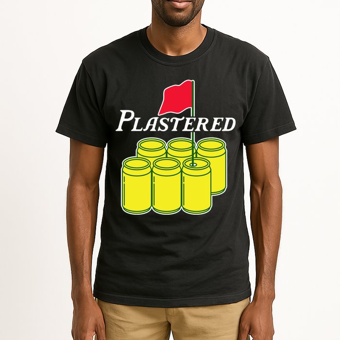 Funny Beer Plastered Golf Tournament Tall T-Shirt