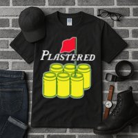 Funny Beer Plastered Golf Tournament Tall T-Shirt