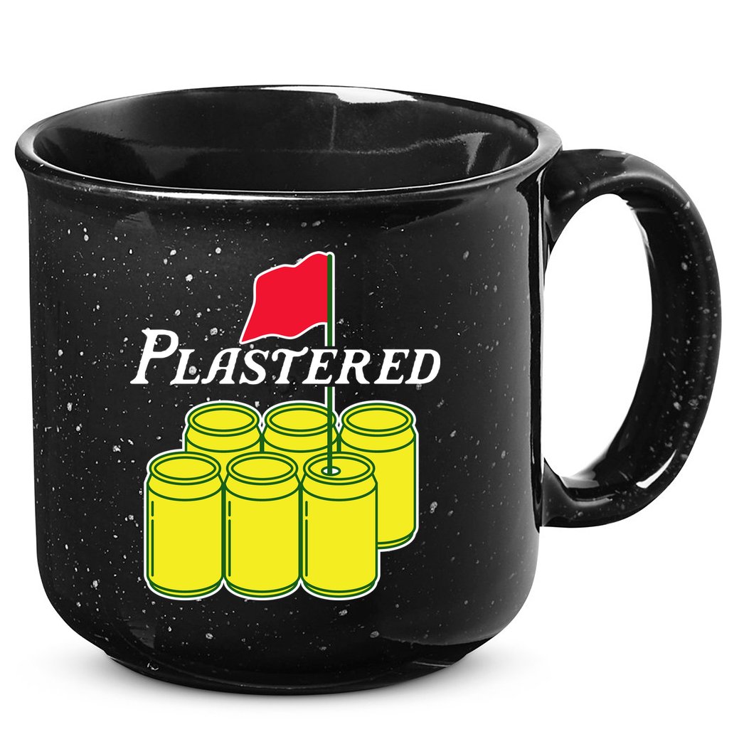 Funny Beer Plastered Golf Tournament 15oz Campfire Ceramic Mug