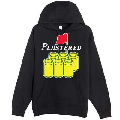 Funny Beer Plastered Golf Tournament Premium Pullover Hoodie