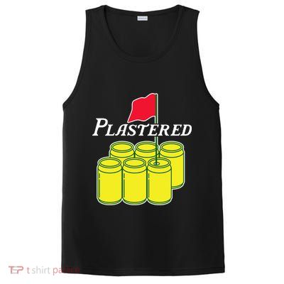 Funny Beer Plastered Golf Tournament PosiCharge Competitor Tank