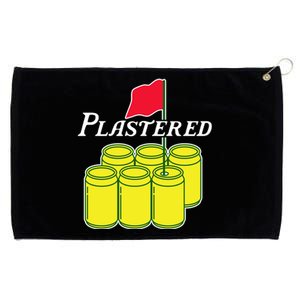 Funny Beer Plastered Golf Tournament Grommeted Golf Towel