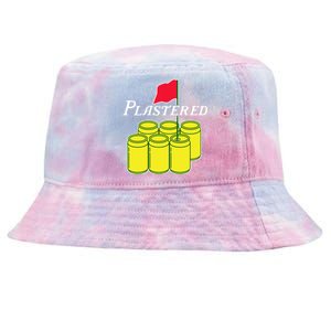 Funny Beer Plastered Golf Tournament Tie-Dyed Bucket Hat