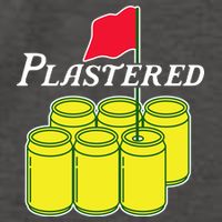 Funny Beer Plastered Golf Tournament Vector Backpack