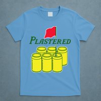 Funny Beer Plastered Golf Tournament T-Shirt