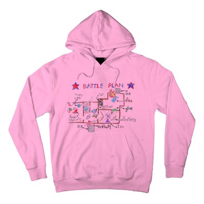 Funny Battle Plan Christmas Home Hand Dawn Alone Hoodie